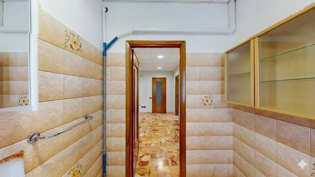 Salles de bain - Spacious Trilocale with Balcony in Turin