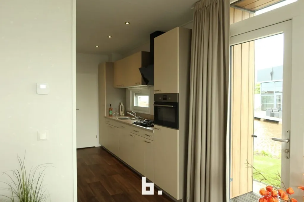 Köök - Luxury Chalet with Sea View in Wenduine