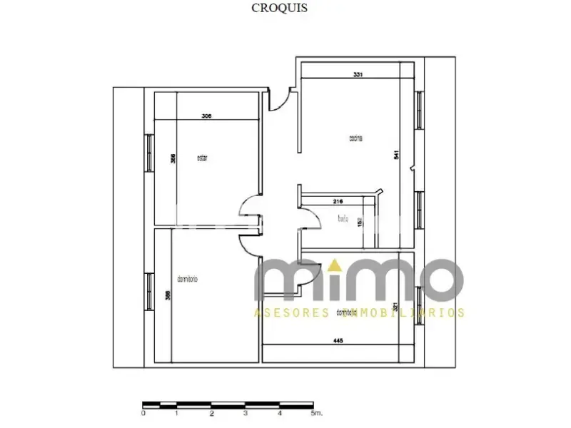 Plan - Spacious Apartment with Balcony in Irún