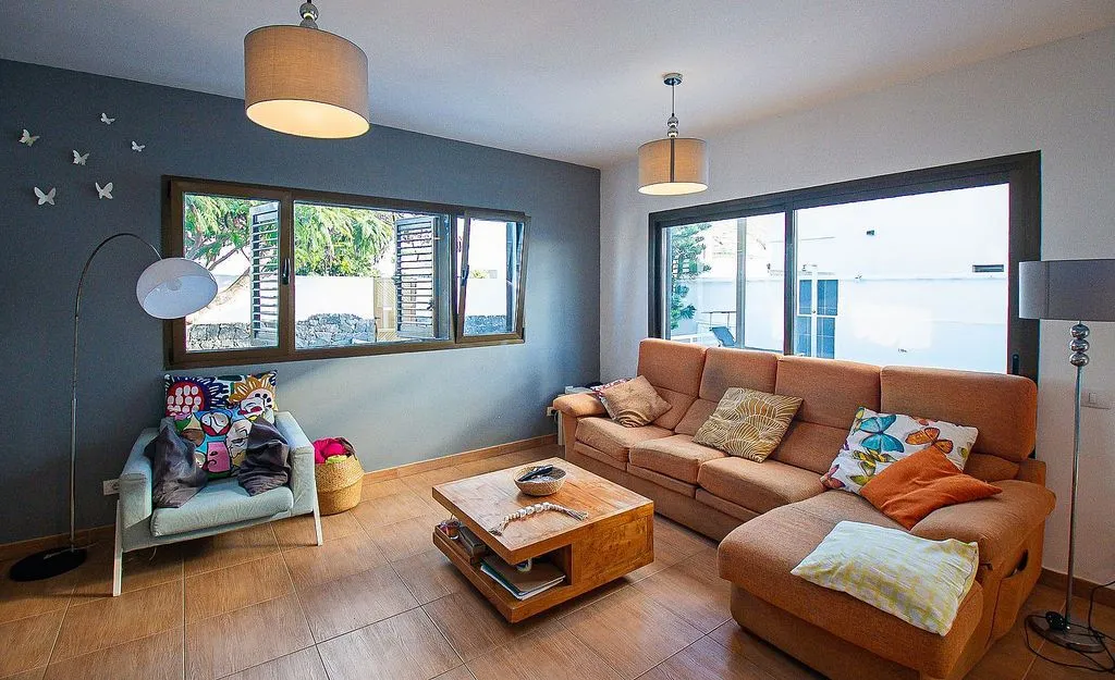 Séjour - Chalet with Pool and Terrace in Yaiza