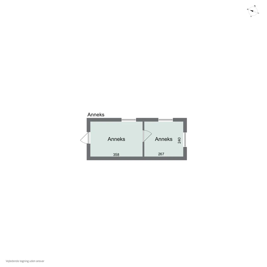Plan - 1959 Summerhouse with Garden in Rørvig