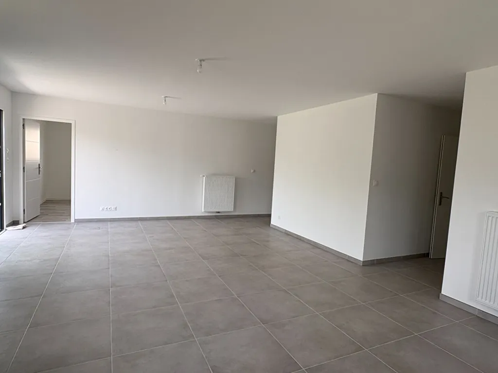 Séjour - Maison Contemporaine de Plain Pieds à Ploufragan
