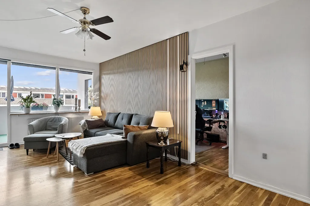 Séjour - Apartment with Terrace in Randers SV