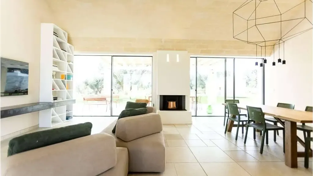 Söögituba - Villa with 8 Bedrooms in Carovigno