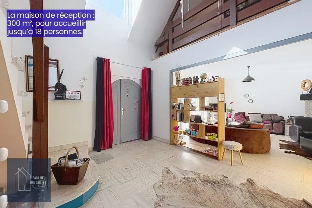 Elutuba - Luxury House with Event Space in Saint-Jouan-des-Guérets