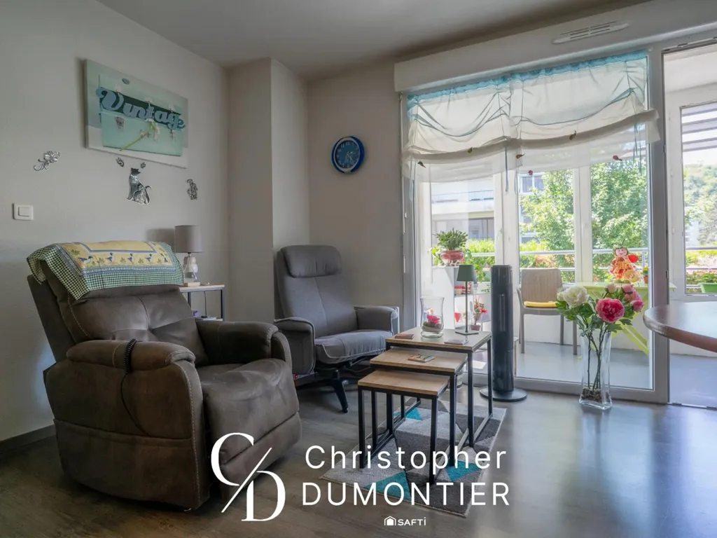 Soggiorno - T2 Apartment with Balcony in Maromme Centre