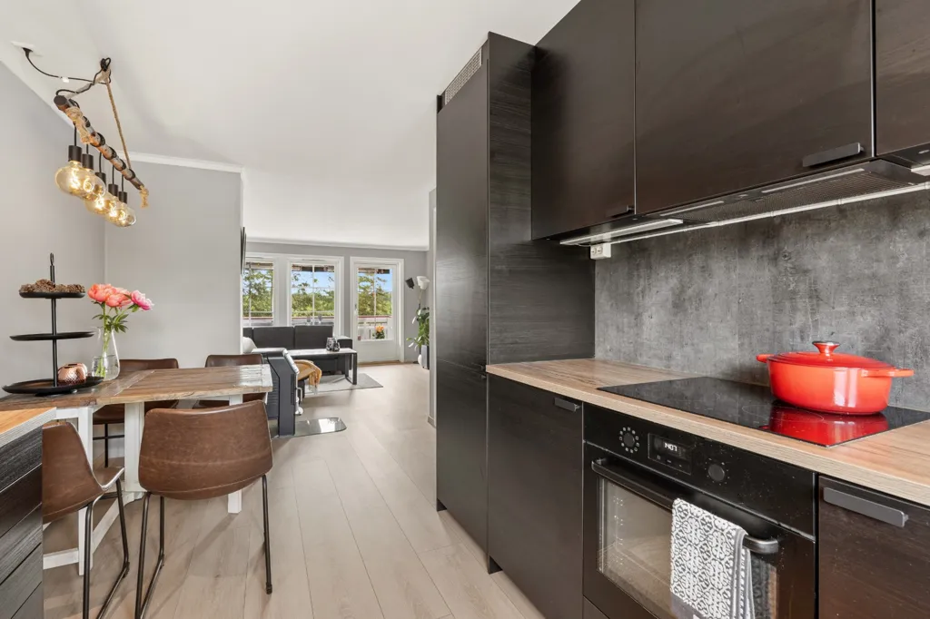 Köök - 3-Bed Flat with Garden in Kodal