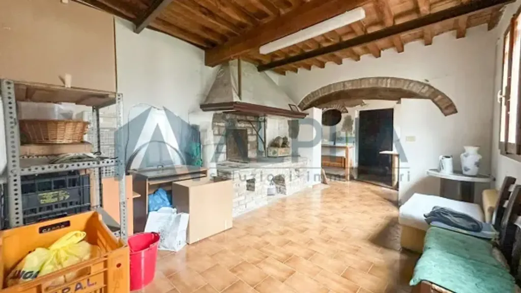 Living Room - 3-Room Apartment with Terrace in Bagnacavallo