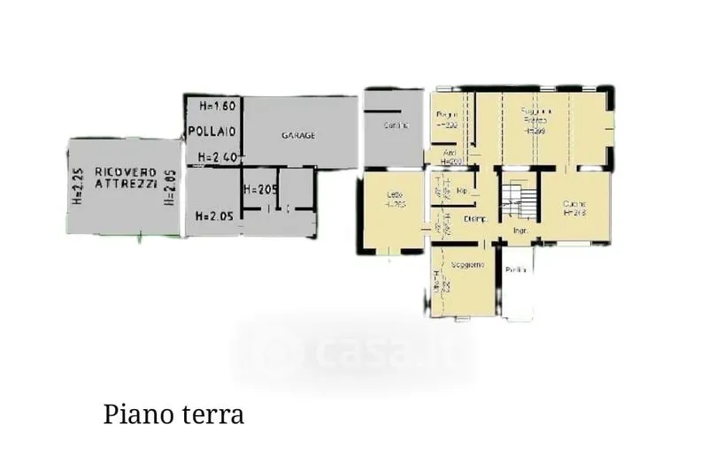 Plaan - Independent House with Private Garden in Carpi