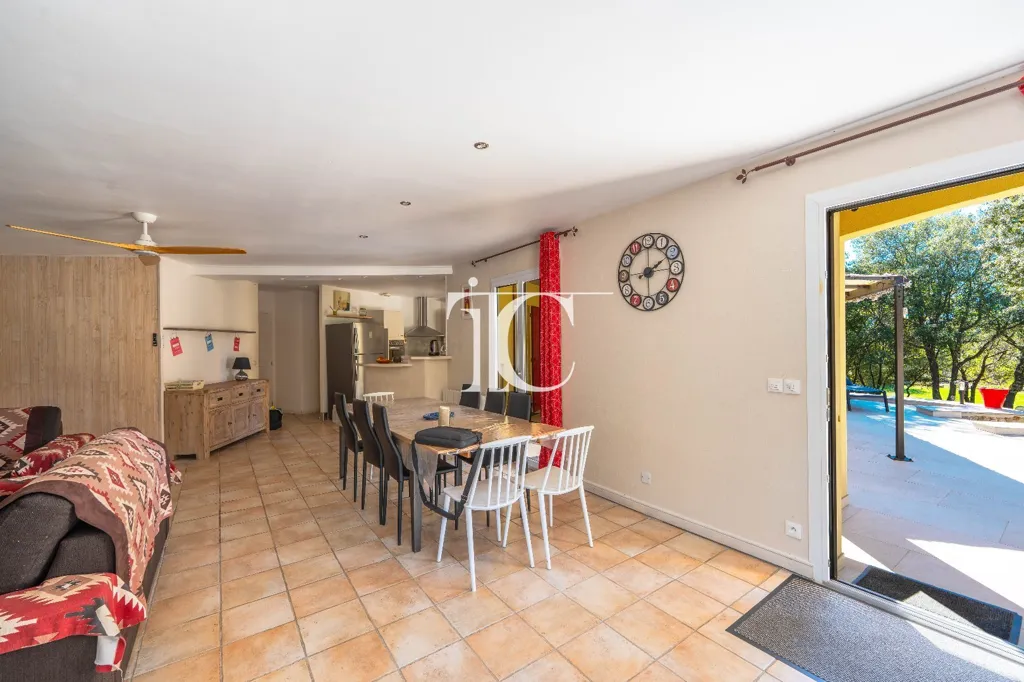 Terrasse - Villa avec Piscine et Jardin en Sud Ardèche