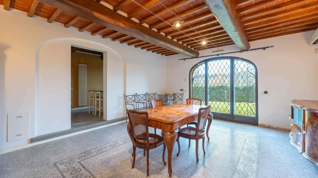 Dining Room - Rustic Complex with Garden in Montespertoli