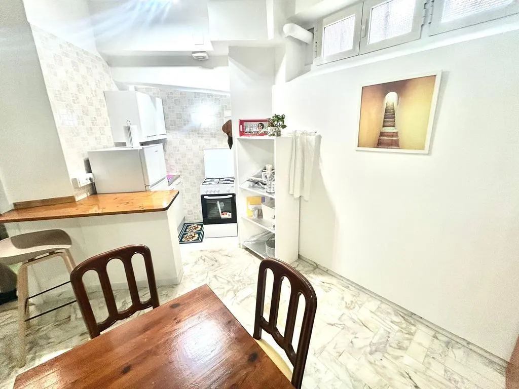 Dining Room - Modern Studio in Rione Alto, Naples