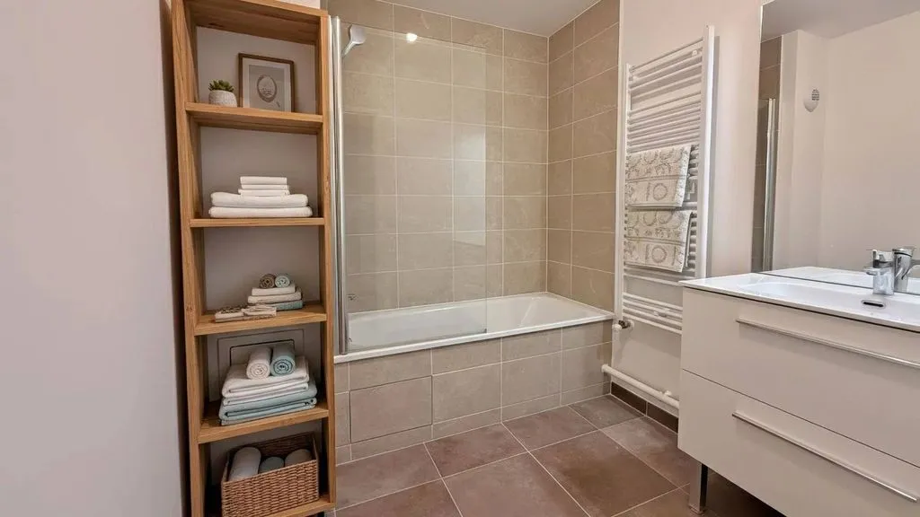 Bathrooms - Luxury Flat with Balcony in Puteaux