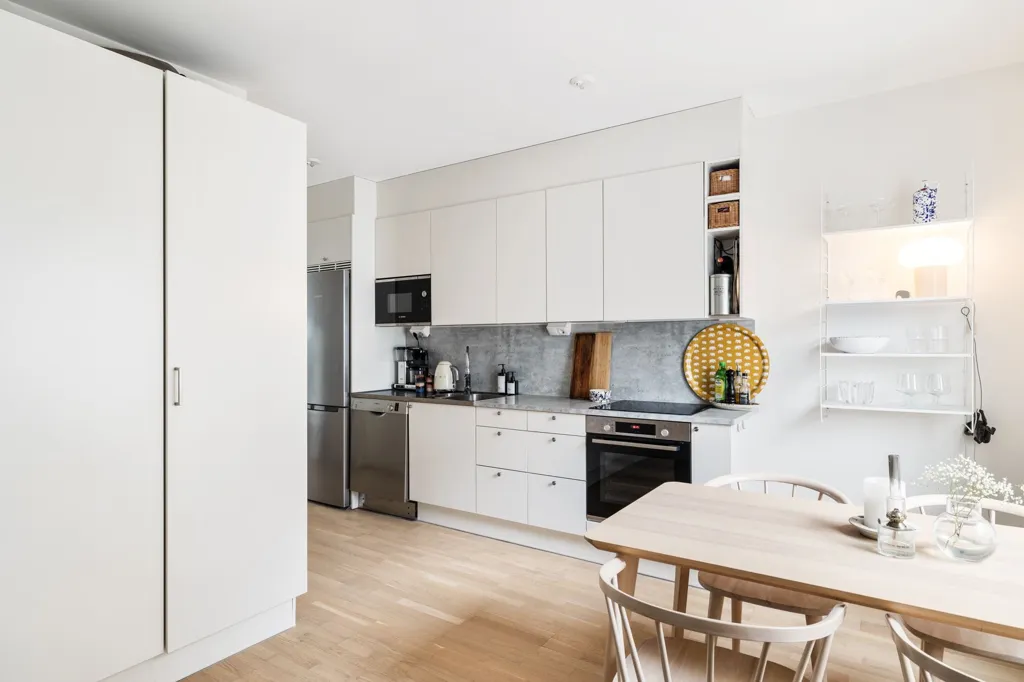 Cucina - Modern Flat with City Proximity in Munksjöstaden