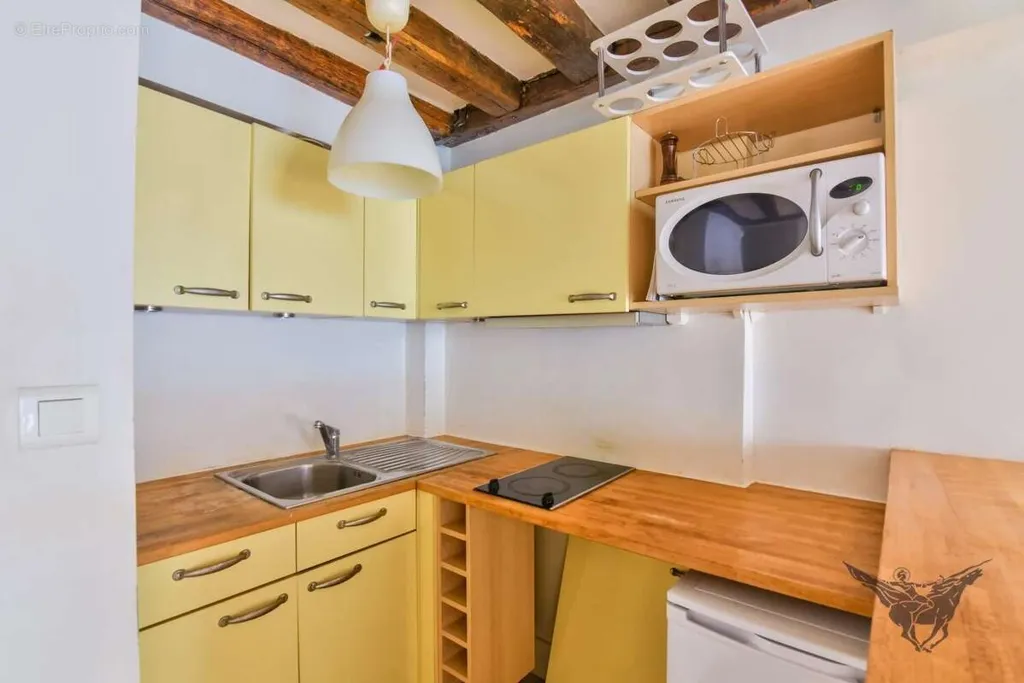 Cuisine - Appartement Ancien avec Cuisine Ouverte 10ème Arrondissement