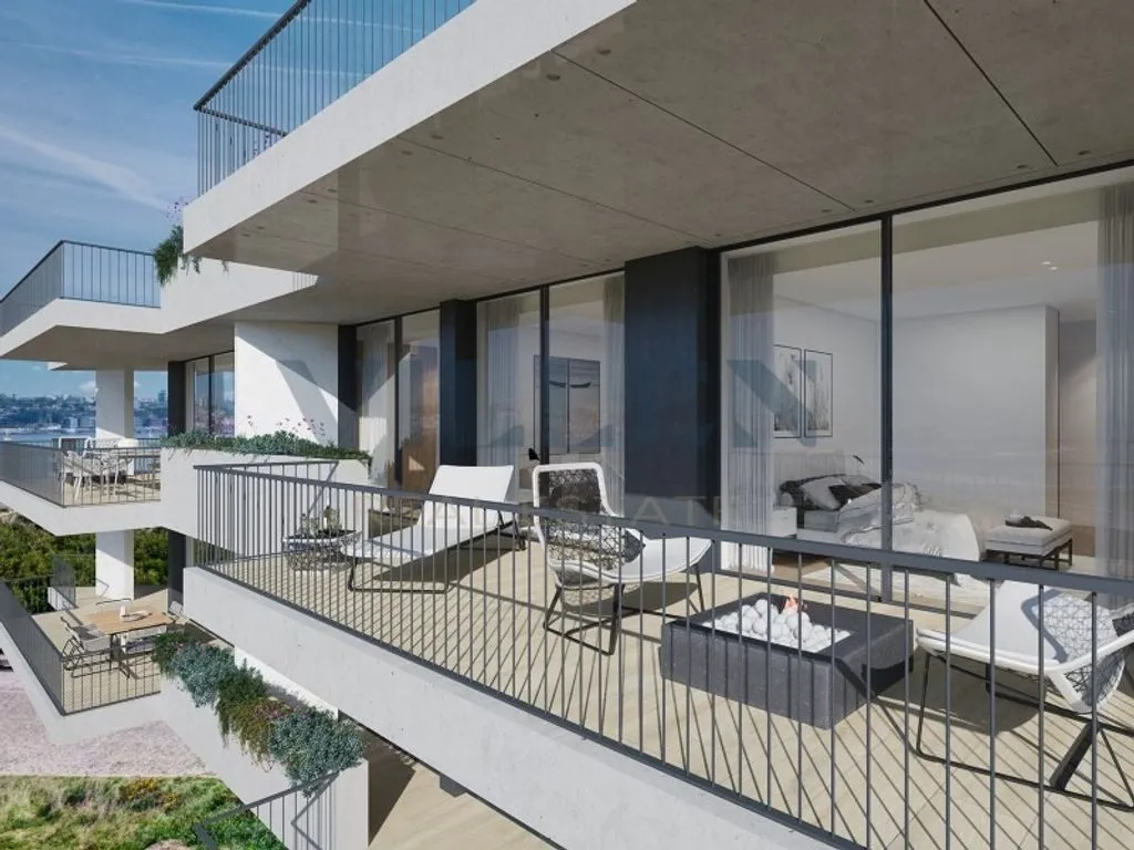 Balcon - Luxury Flat with Waterfront Views in Vila Nova de Gaia