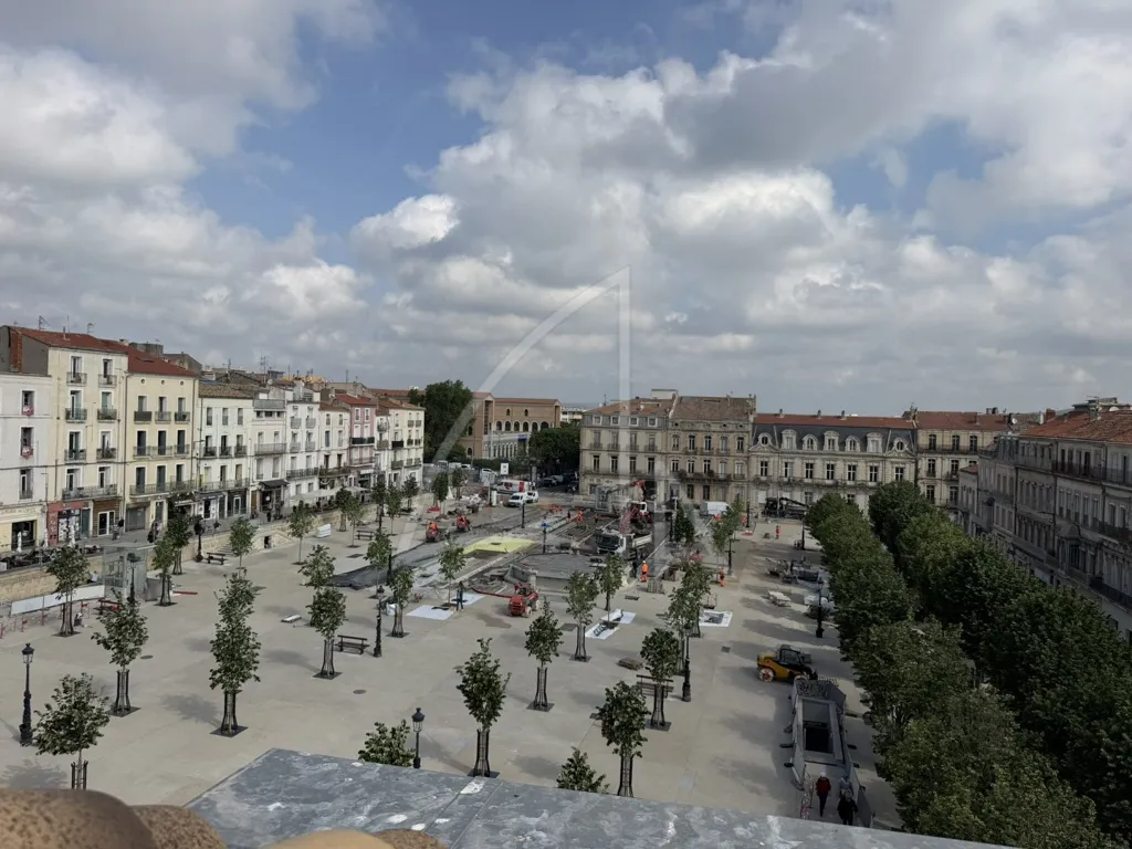 Appartement Centre-Ville avec Vue sur Place à Sète