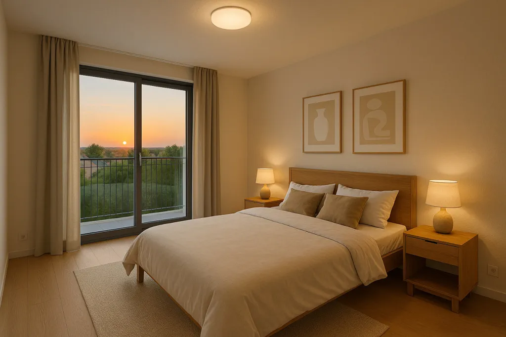 Chambres - Appartement 4 Pièces avec Terrasses à La Grande Motte