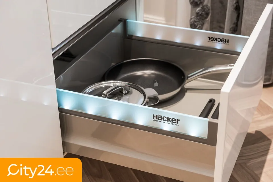 Köök - Modern Studio Apartment in Old Town Tallinn