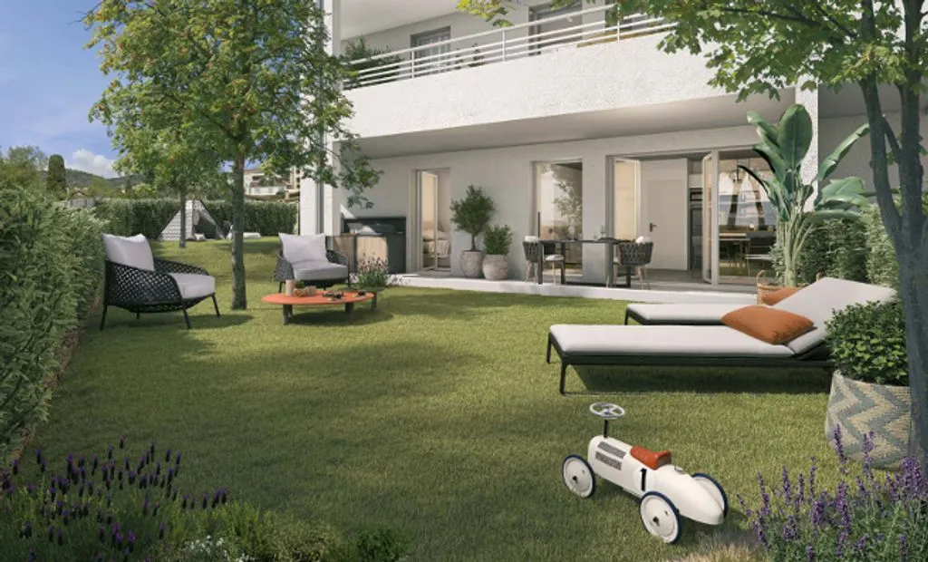Jardin - Appartement Luxe avec Parking à Bormes-les-Mimosas