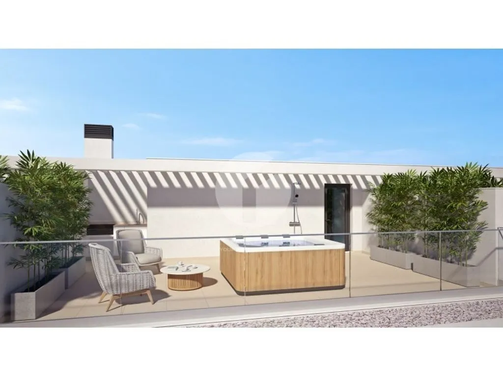 2-Bedroom Flat with Pool in Tavira