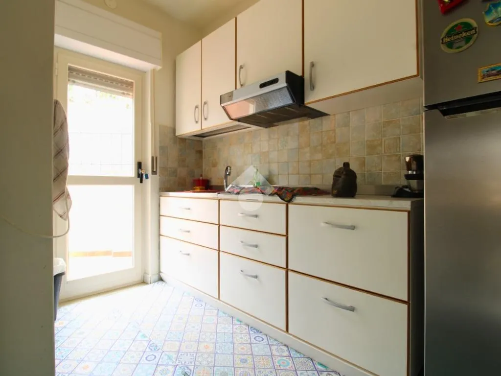 Cuisine - Duplex with Private Garden in Villammare