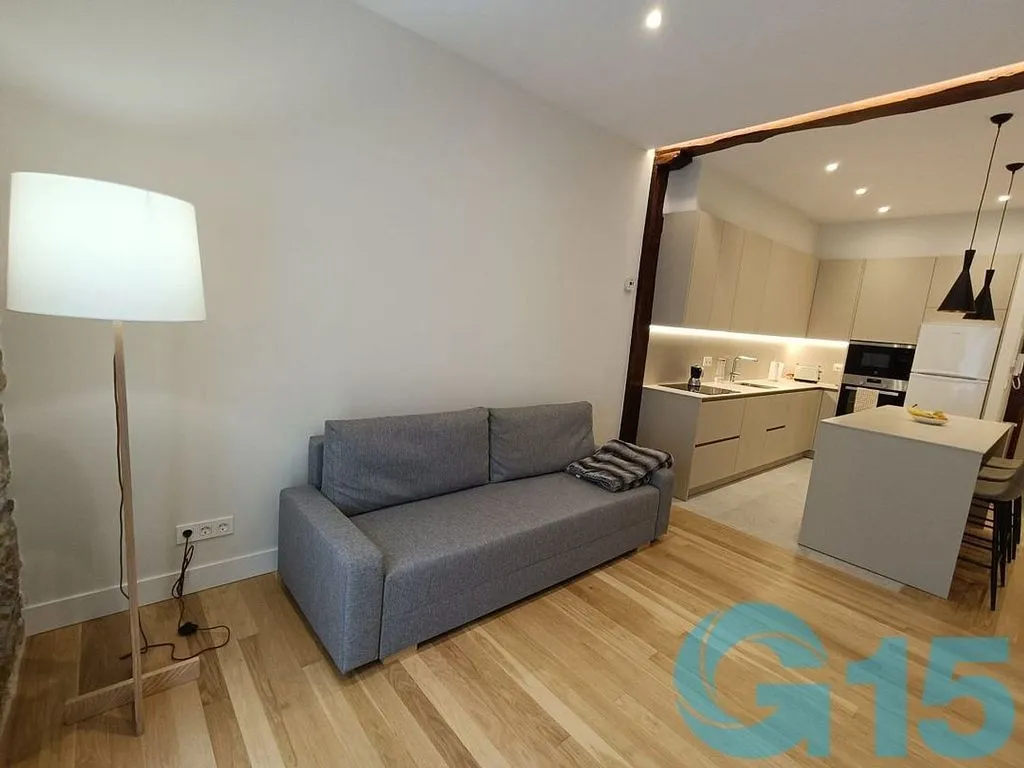 Soggiorno - Apartment with Balcony in Central San Sebastián