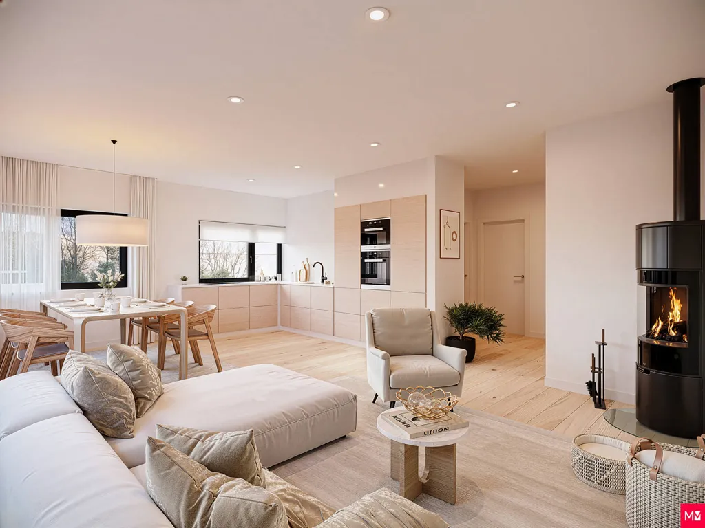 Soggiorno - Modern Apartments with Balcony in Strusshamn