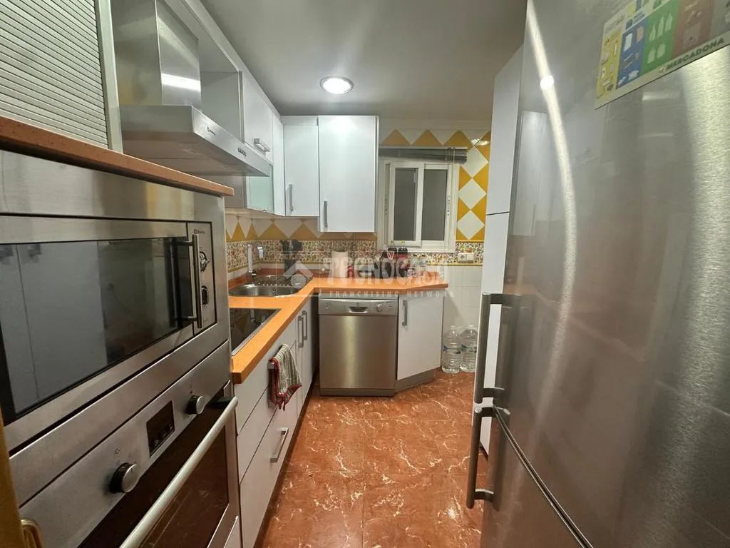 Köök - Reformed Flat with Balcony in Miraflores, Málaga