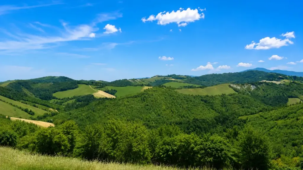 New Villa with Mountain View in Talignano