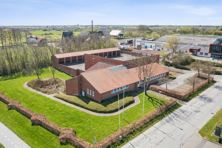 Vue aérienne - Office Complex with Sea View in North Skive