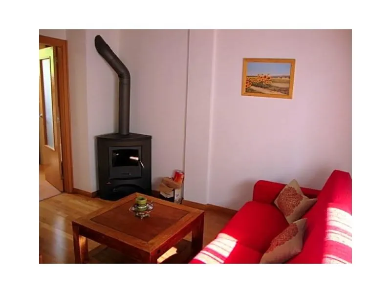 Séjour - New Flat with Balcony in Bielsa