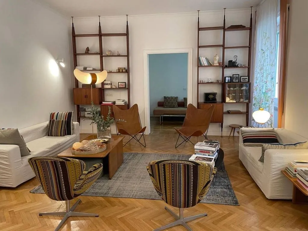 Soggiorno - Luxury Apartment with Elevator in Parioli, Rome