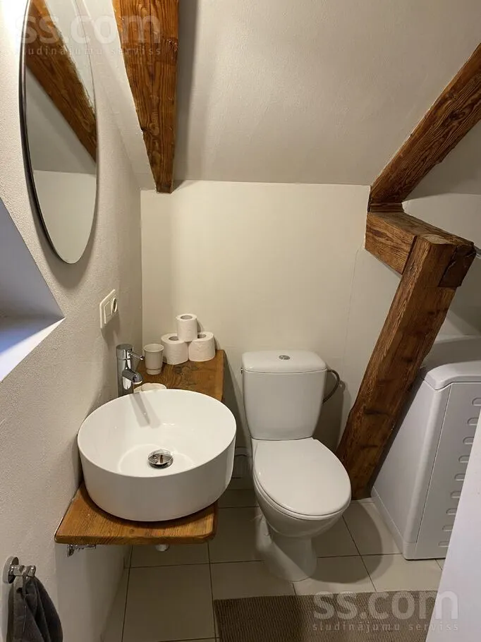 Salles de bain - Bright Apartment in Old Town, Kuldīga