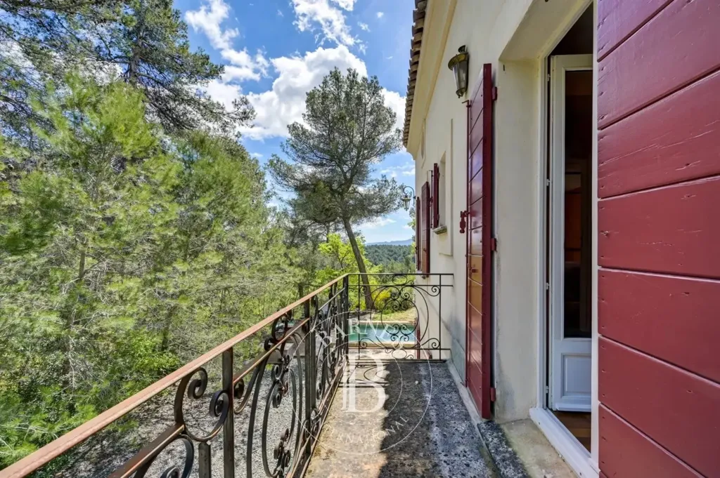 Balcony - Bastide with Panoramic View in Aix-en-Provence