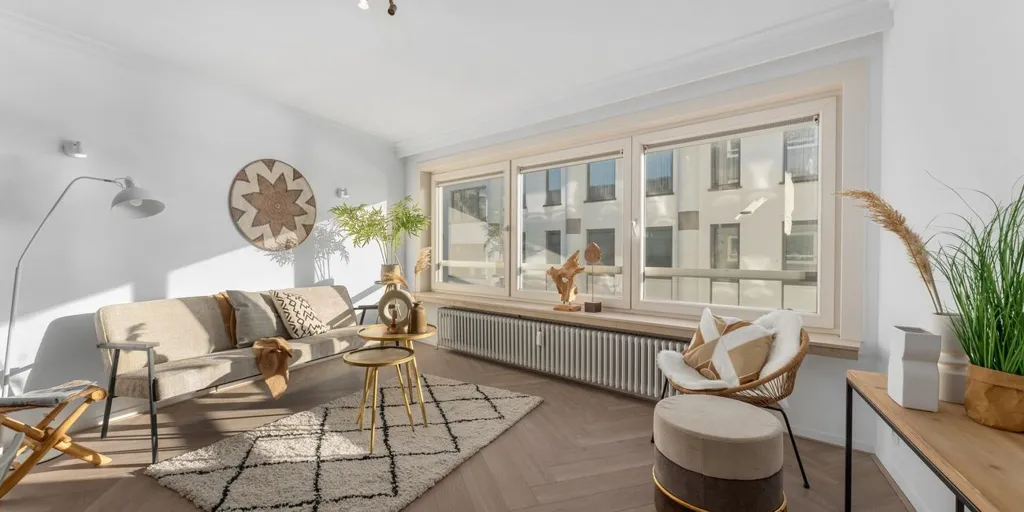 Séjour - Appartement avec Vue sur la Jachthaven à Oostende