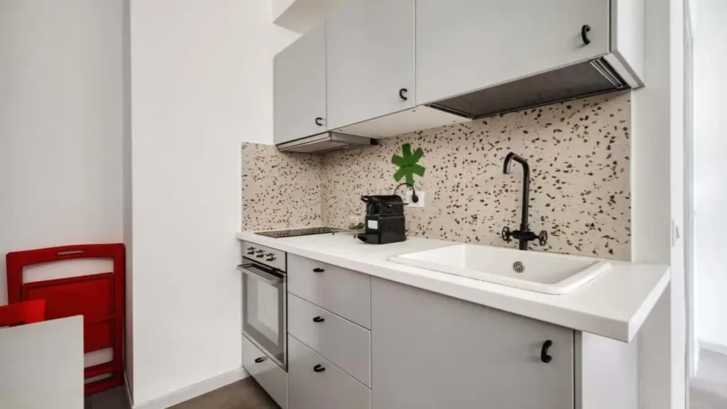 Cuisine - Loft with Open Kitchen in Porta Vittoria, Milan