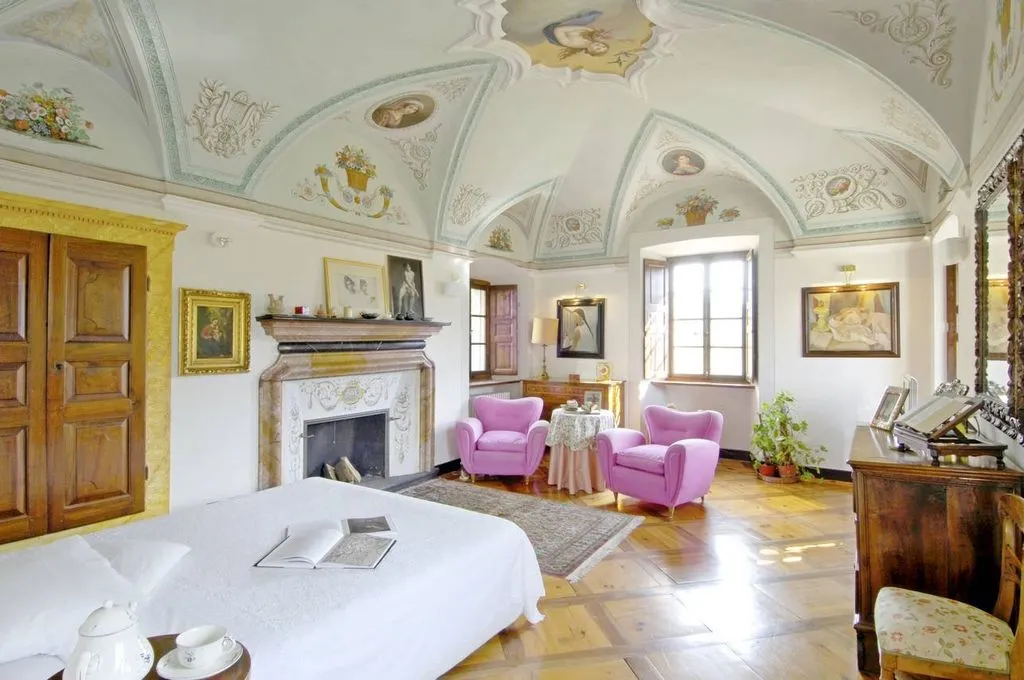 Chambres - 18th Century Villa with Park in Trontano