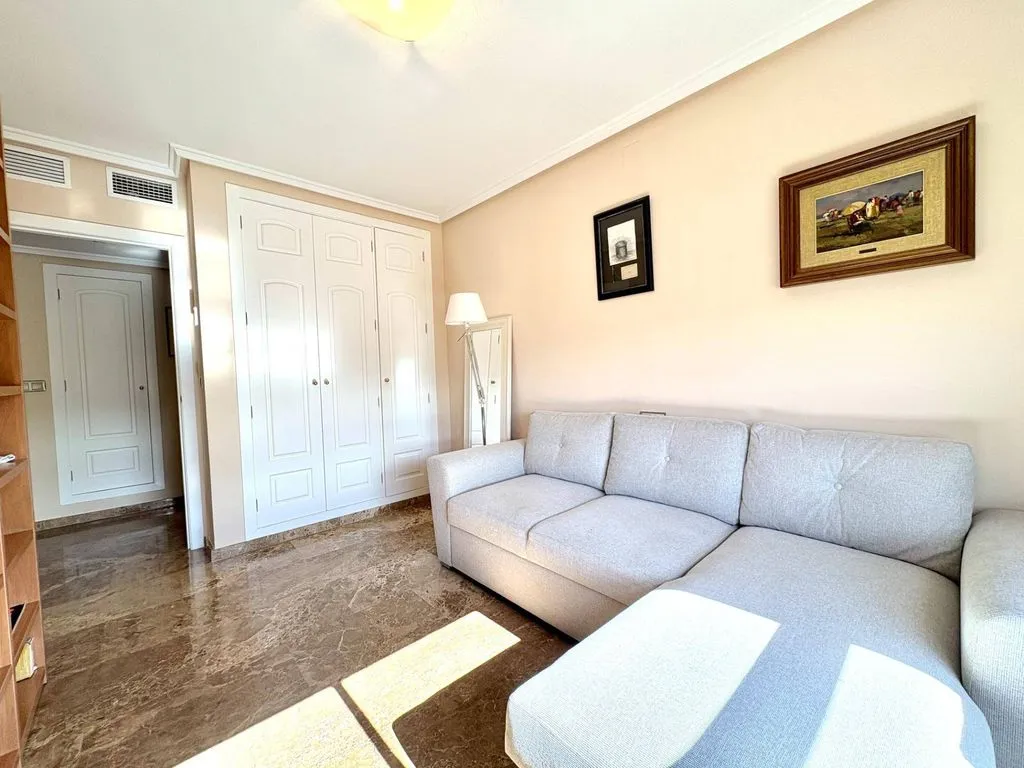 Living Room - Luxury Penthouse with Pool in Playa de San Juan
