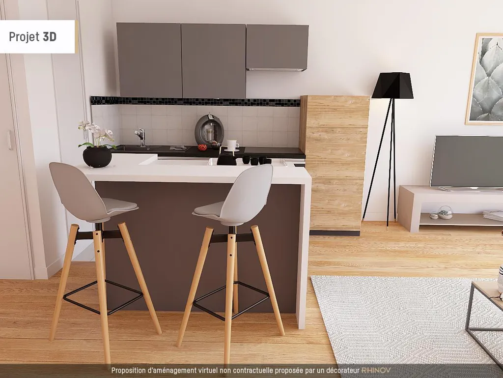 Duplex Flat with Balcony in Drancy Centre