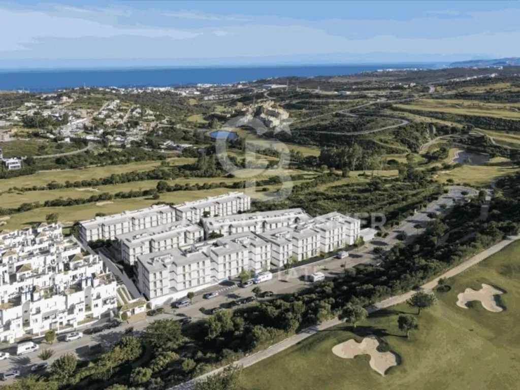 Vue aérienne - Luxury Penthouse with Pool in Estepona