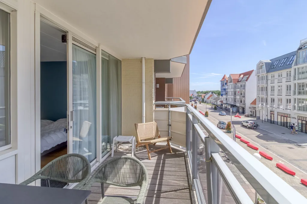 Balcon - Modernised Apartment with Sea View in Cadzand