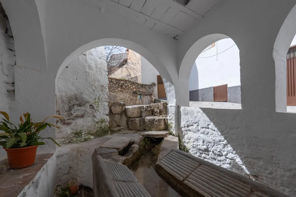 Jardin - Two-Storey House with Terrace in Albuñuelas