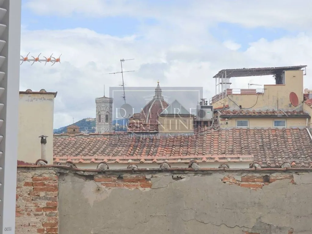 Terrasse - Penthouse with Palazzo View in Florence
