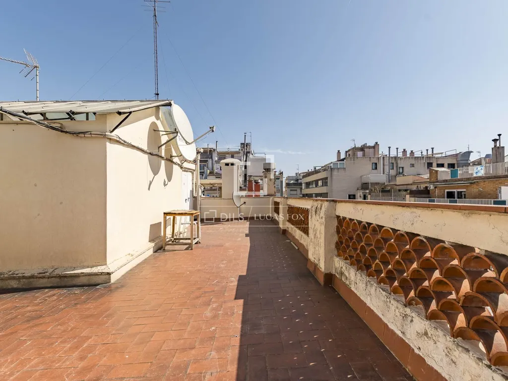 Terrasse - Bright Apartment with Terrace in Barcelona