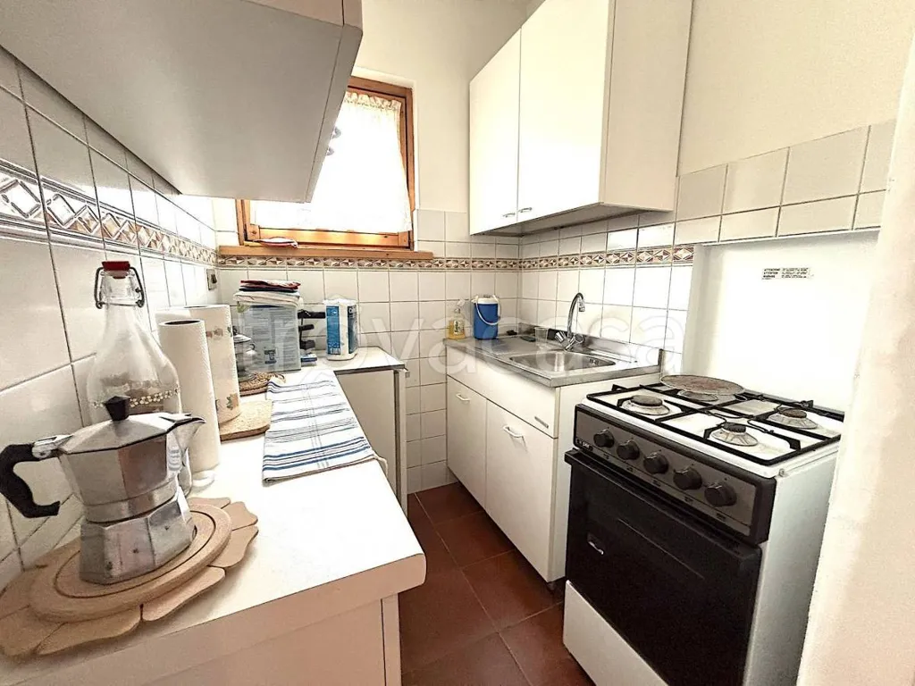 Köök - Three-bedroom Apartment with Balcony in Oulx