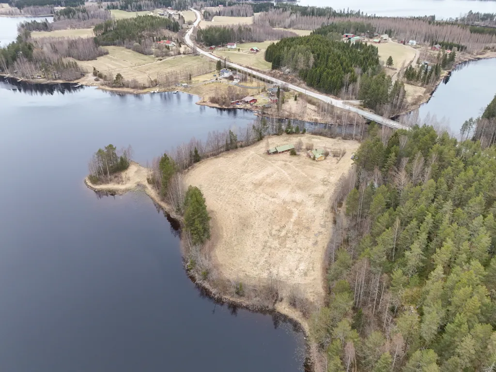 Vista aerea - Rantatontti with Private Lakefront in Kaavi