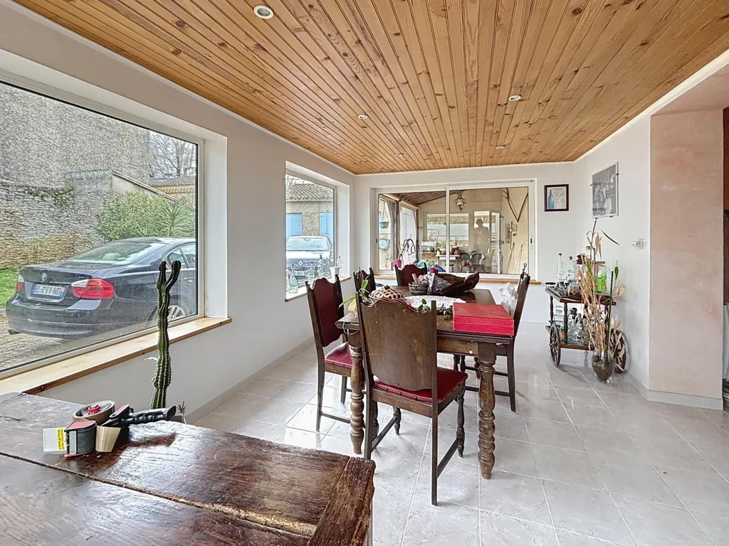 Salle à manger - Maison de village avec jardin à Les Casses