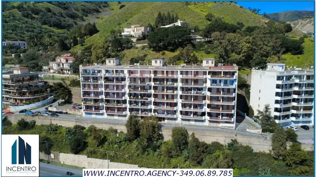 Vue aérienne - Apartment with Panoramic View in Messina