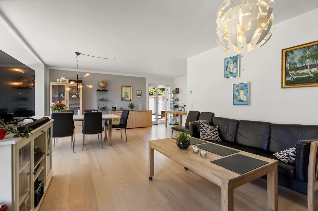 Séjour - Single-Storey Villa with Terraces in Middelfart
